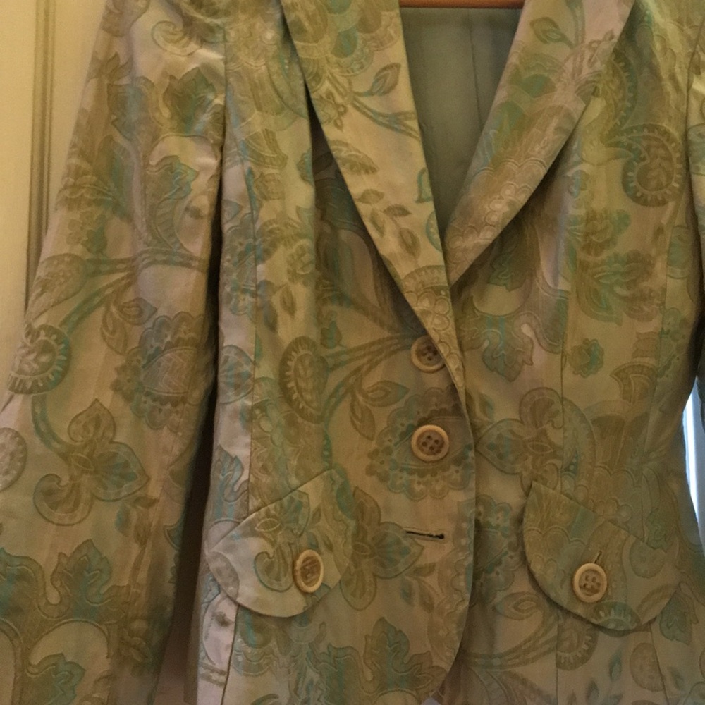 Paisley David Meister blazer! - Picture 7 of 8